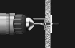 Het object bevestigen