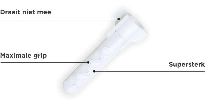 Alligator muurplug