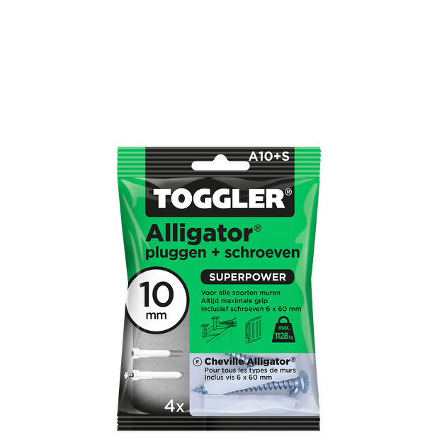 Alligator muurplug A10