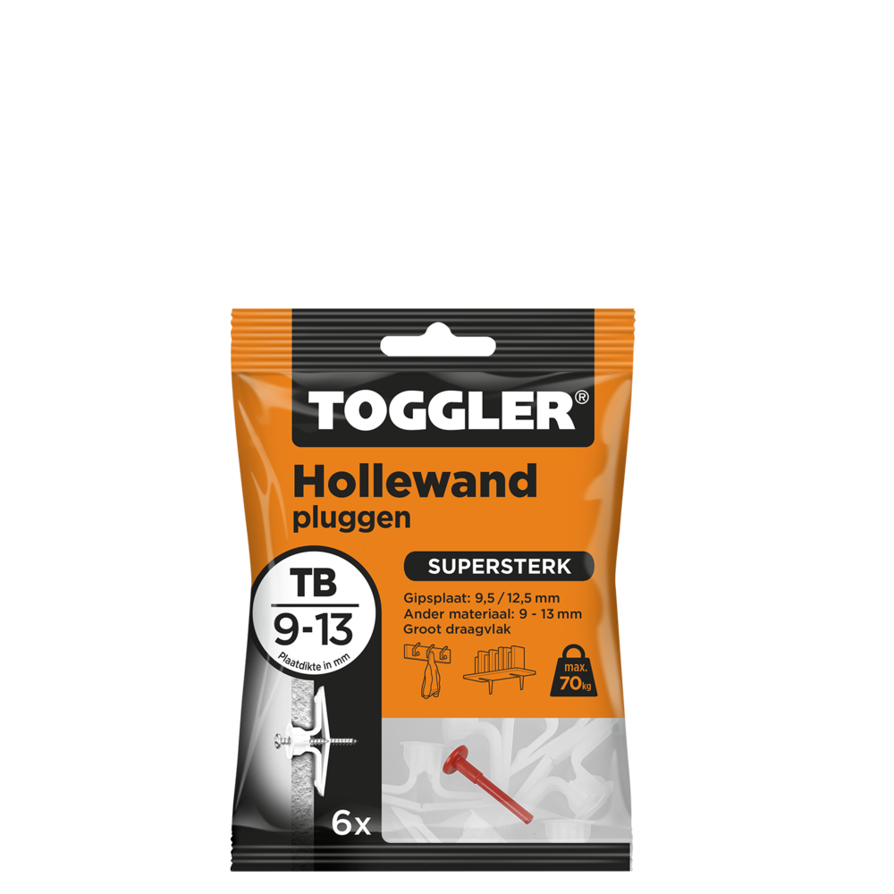 Hollewandplug TB